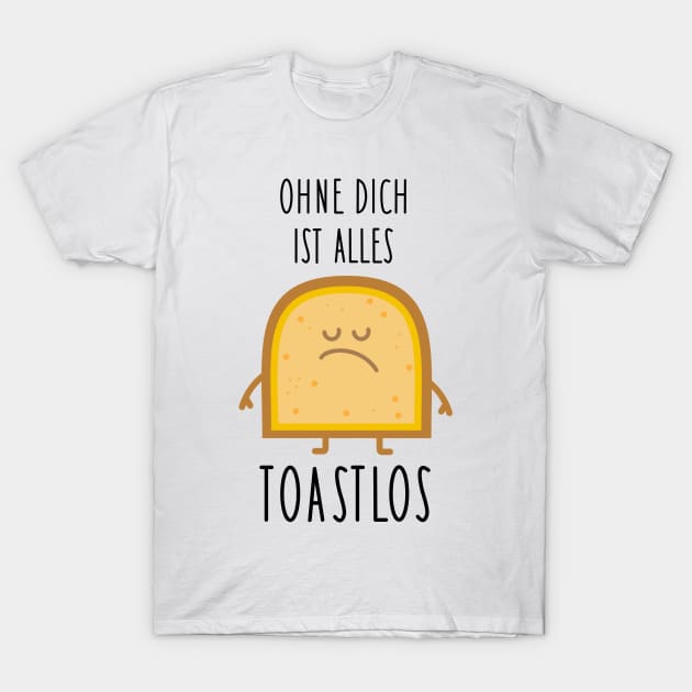 Toast is bleak T-Shirt by spontania